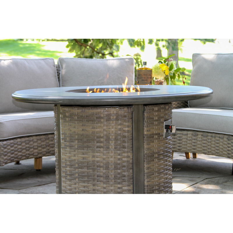 Chauncie 6 - Person Patio Conversation Sets with Cushions