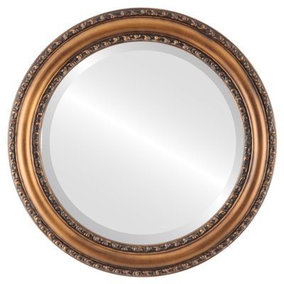 Workington Wood Flat Wall Mirror