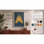 Golden Moth Study Botanical - Wrapped Canvas-628545018-628545021