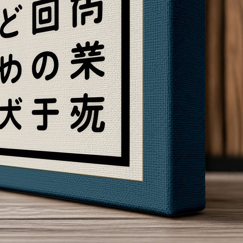 Print, 30x20 - 76.2 x 50.8 cm, Teal Border