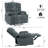 Massage Recliner Chair Sofa With Heating Vibration-383254906