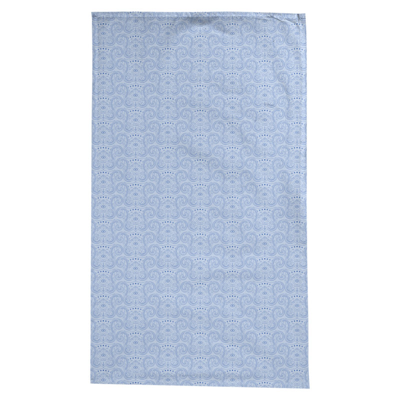 Leffel Geometric Tablecloth, Blue Pastel