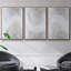 Ensemble de 3 pièces encadrées sur toile Snowdrift I-97711143-97711144