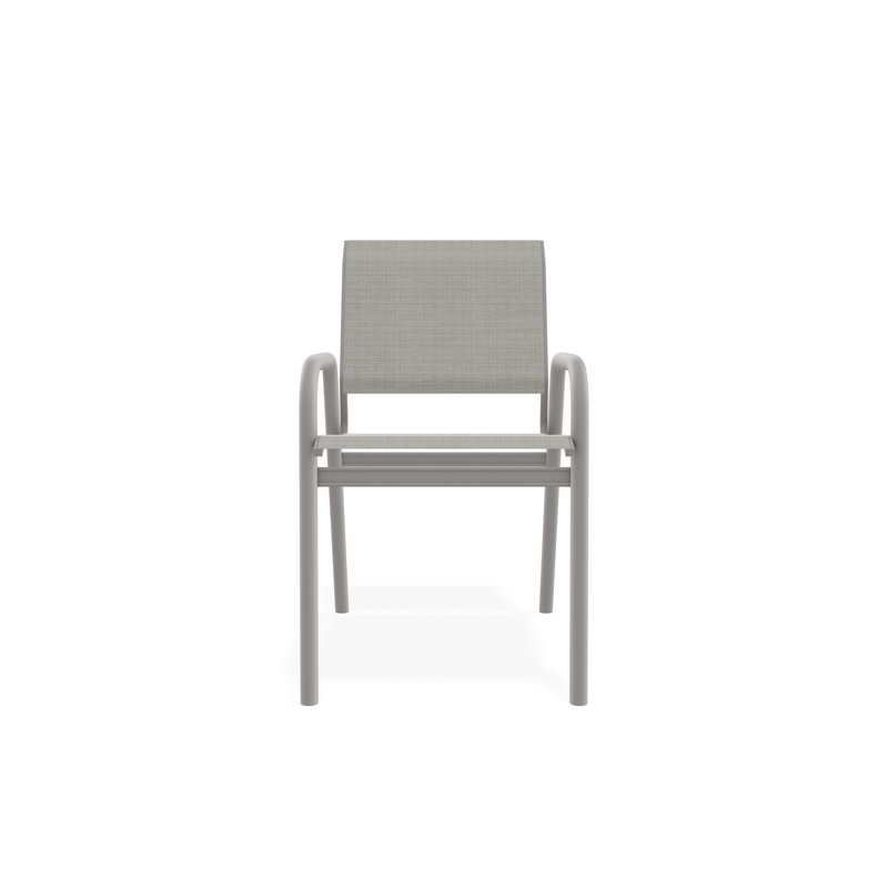 Chaise bistro Gardenella, Diacre, Gris chaleureux