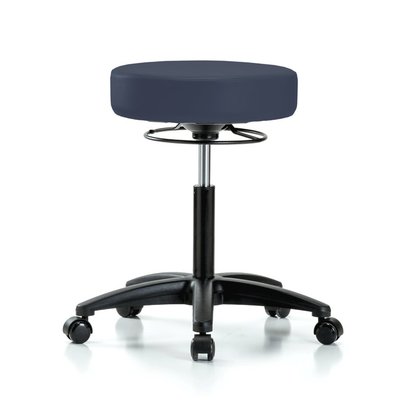 Tabouret pivotant à hauteur réglable à 360 degrés | Hauteur du banc moyen: 20,5 à 28 po, H 28 po x l 24 po x P 24 po