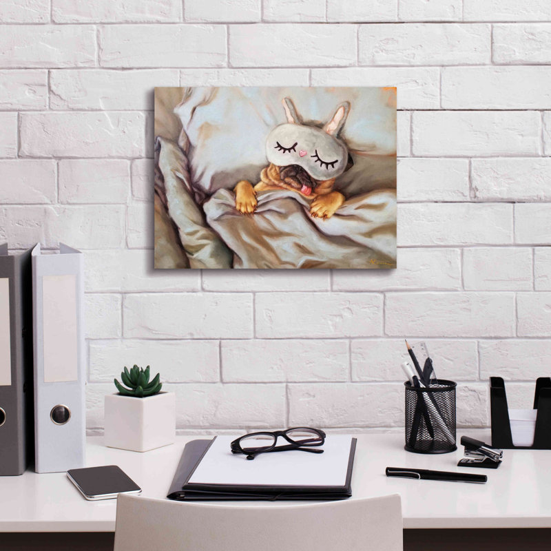 «Sleeping Beauty» par Lucia Heffernan, H 12 po x l 16 po x P 0,75 po
