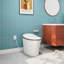 Toilette Metis Smart Bidet, couvercle à ouverture / fermeture automatique, chasse d'eau automatique, siège chauffant, eau chaude, sécheuse-77022349