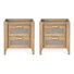 50cm W Bedside Table