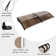 Ubesgoo 39.37'' W x 9.84'' D Plastic Black Cover Retractable Door / Window Awning