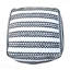 Pouf rembourré en tissu