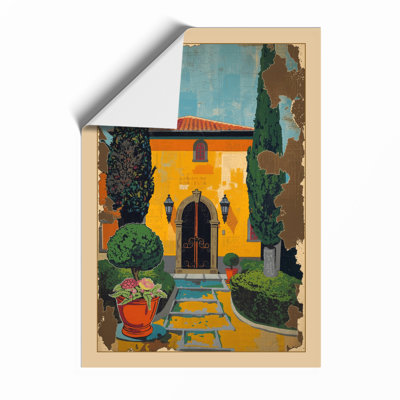 Mediterranean Villa Modern - Print