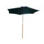 Kinser 2.5m Wood Garden Parasol Sun Shade with Vent 38mm Pole-15973120
