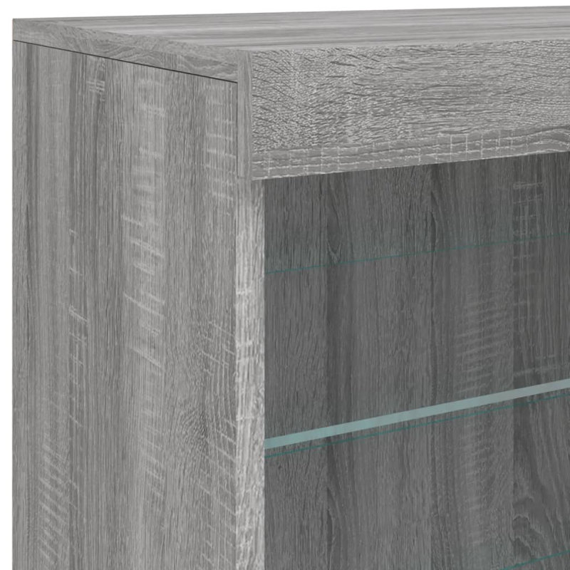 Basibul 181.5cm Sideboard, Grey Sonoma