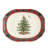 Spode Christmas Tree Tartan Rectangular Platter 14"