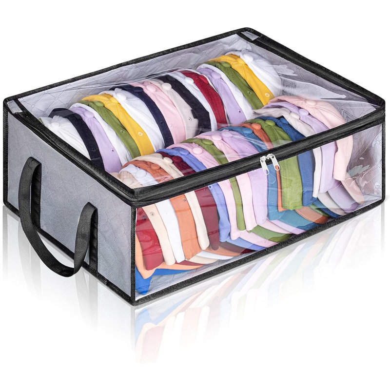 Bac en plastique Rebrilliant, Gris