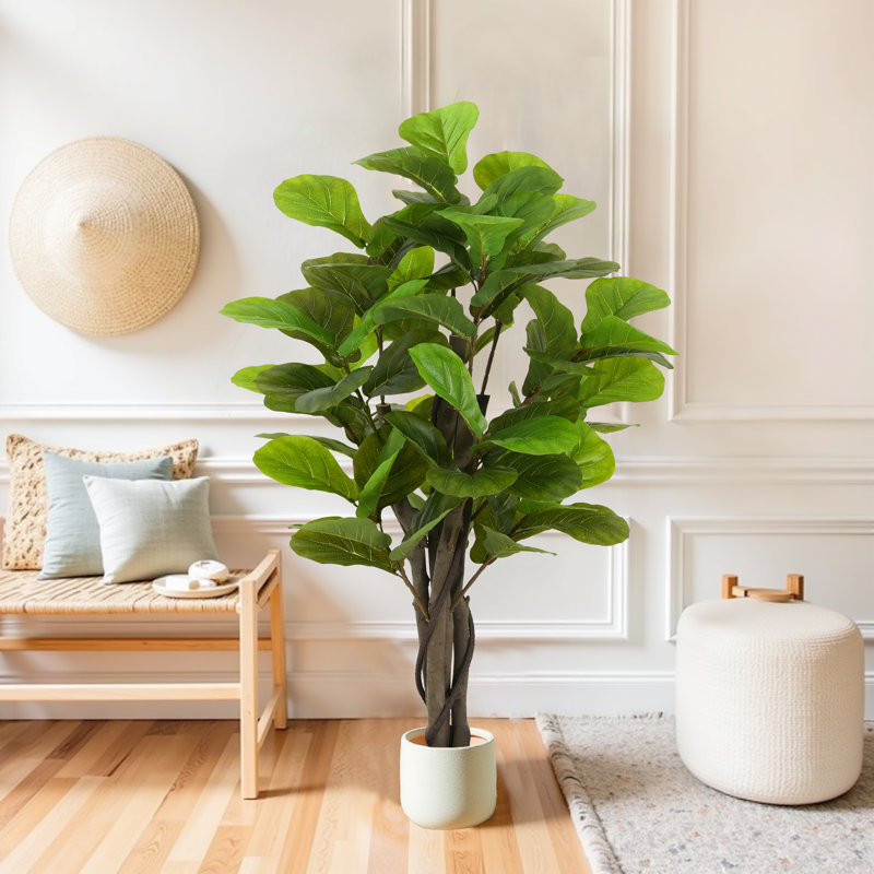 Figuier artificiel 51 po avec pot Patrricia