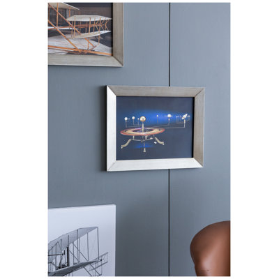 19.5" x 15.5" Framed Rectangular Wall Art Print with MDF Backing