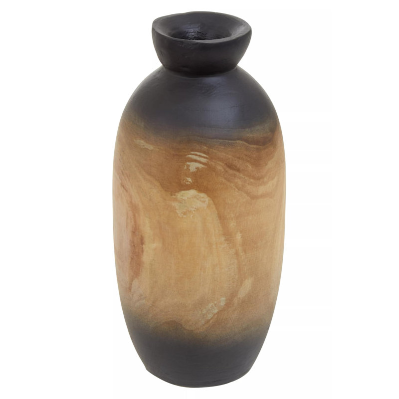 Hokah Handmade Wood Table Vase