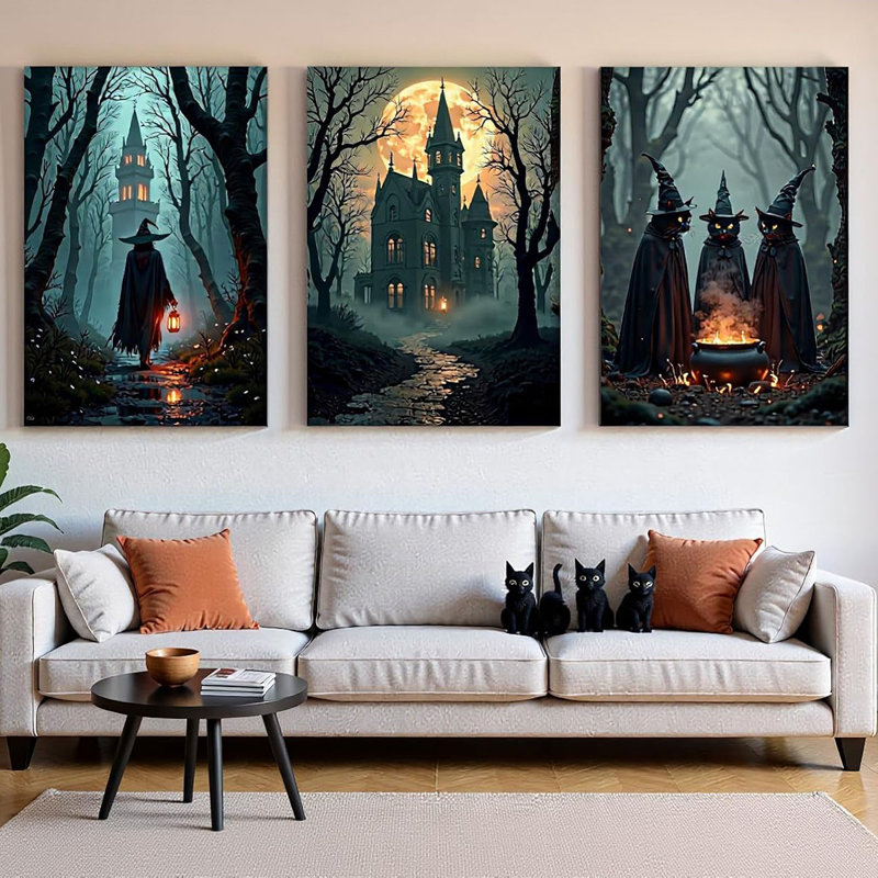 3 Piece Wrapped Canvas Print