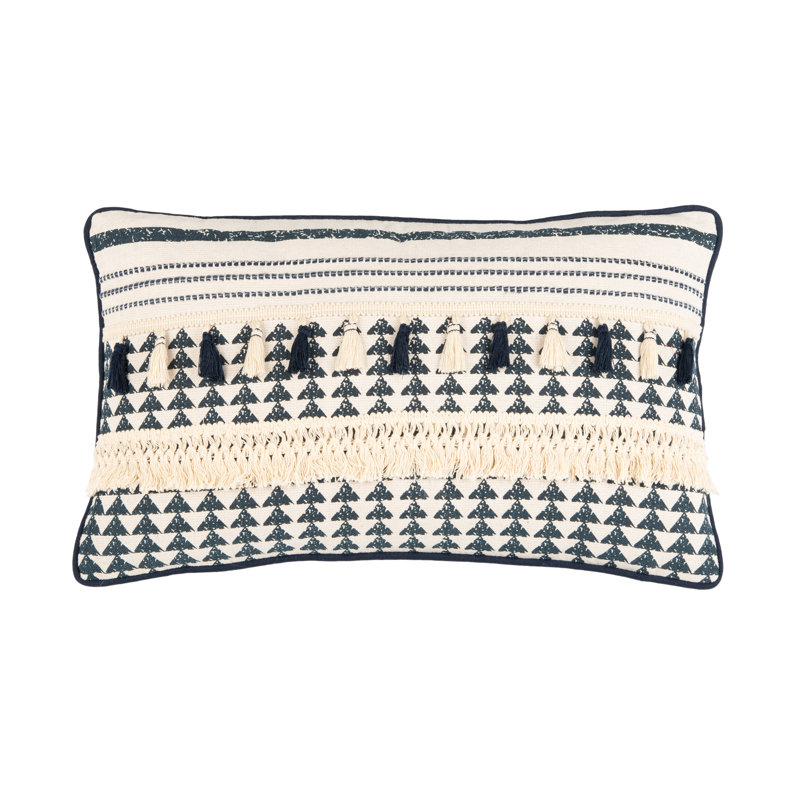 Enya Throw Pillow, 12" x 20"