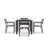 Eartha 4 - Person Patio Dining Set with Square Table , Cushions Included-1092166077-1093795627