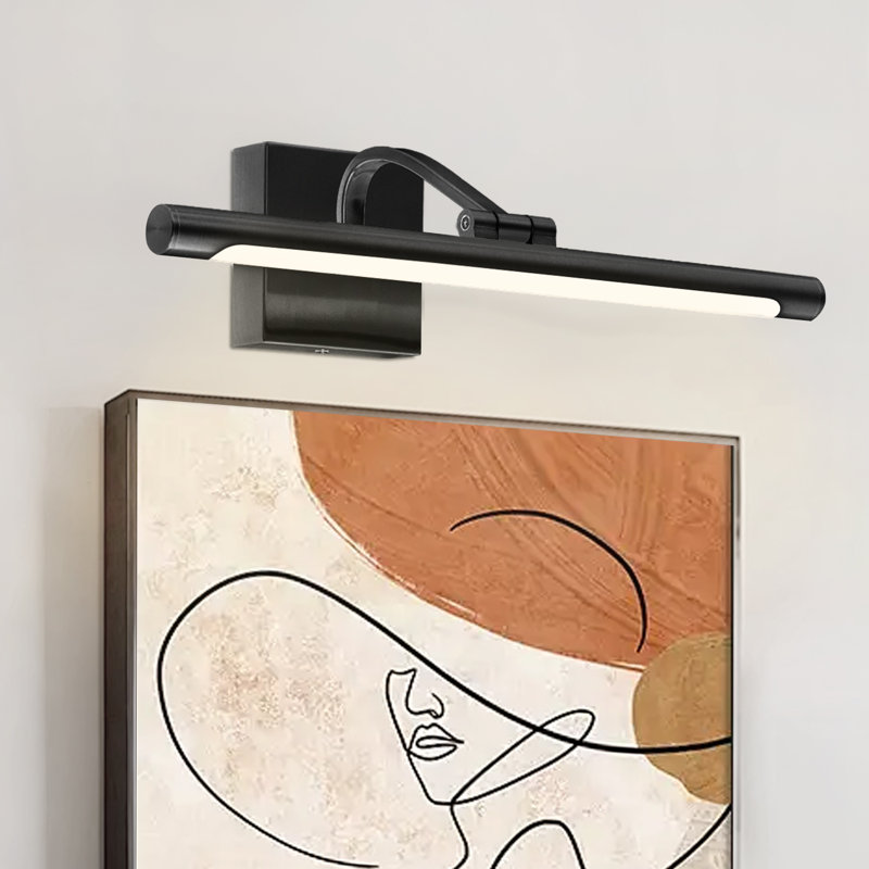 Lampe pour tableau à DEL 1 lumière à intensité variable avec température de couleur réglable (3000 K / 4000 K / 5000 K)