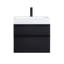 Meuble-lavabo mural 24 po avec lavabo en acrylique Maeve-122359588