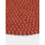 Round Solid Colour Hand Woven Area Rug-38568139