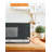 Commercial Chef 0.9 Cubic Feet 900 Watt Countertop Microwave