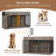 Caisse pour chien avec tiroirs et armoires-1323531761