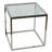 Glass Top End Table
