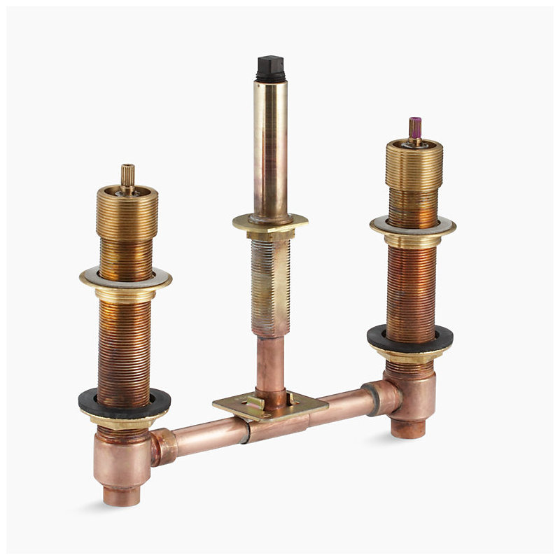 1/2" Ceramic High-Flow Valve with Rigid Connections