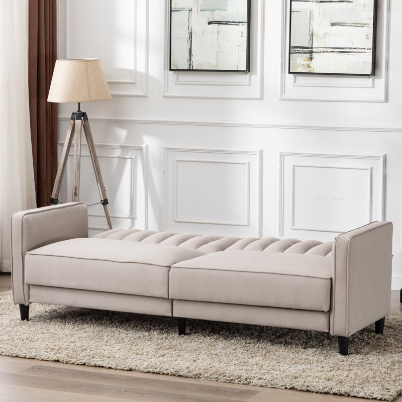 Canapé-lit 81 po, Beige