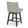 Arvelle Swivel Upholstered Counter Stool with Solid Wood Frame