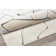 Tapis contemporain en marbre Cadence