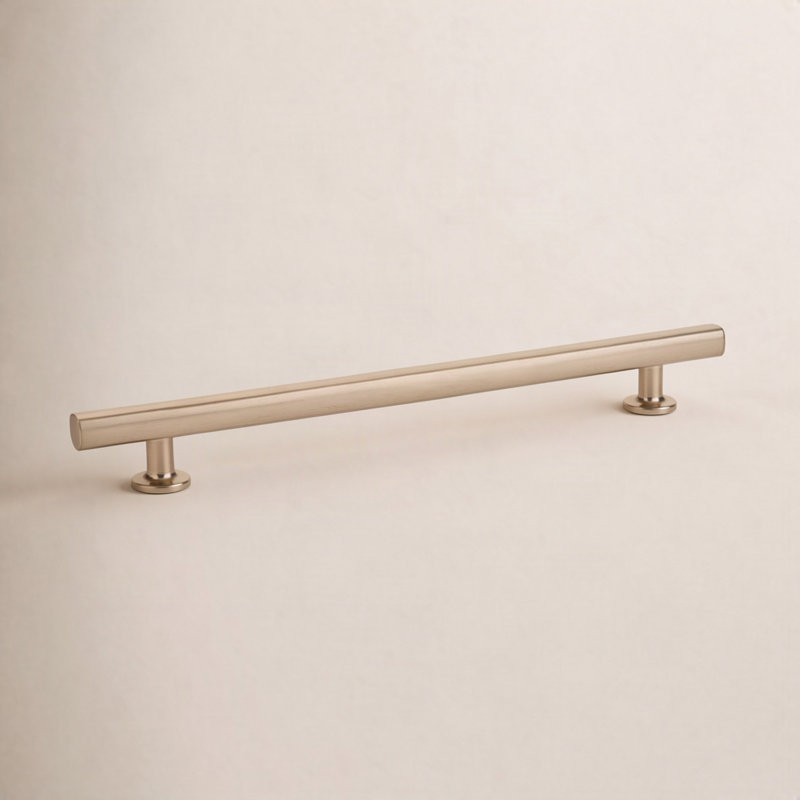 Trinity Bar Pull, Satin Brass, 8"