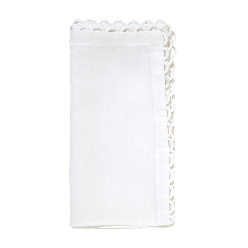 Kim Seybert Loop Edge Napkin - Thumbnail 4