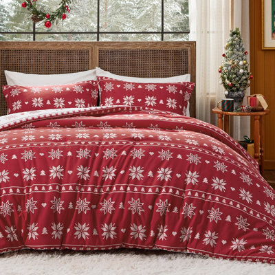 Holiday Vibe for Your Home Bedsure Christmas Comforter Set