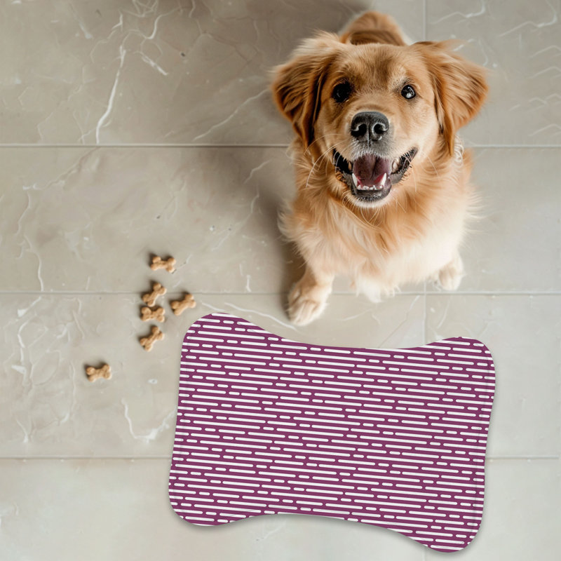 Tapis d'alimentation rayé 1 pièce
