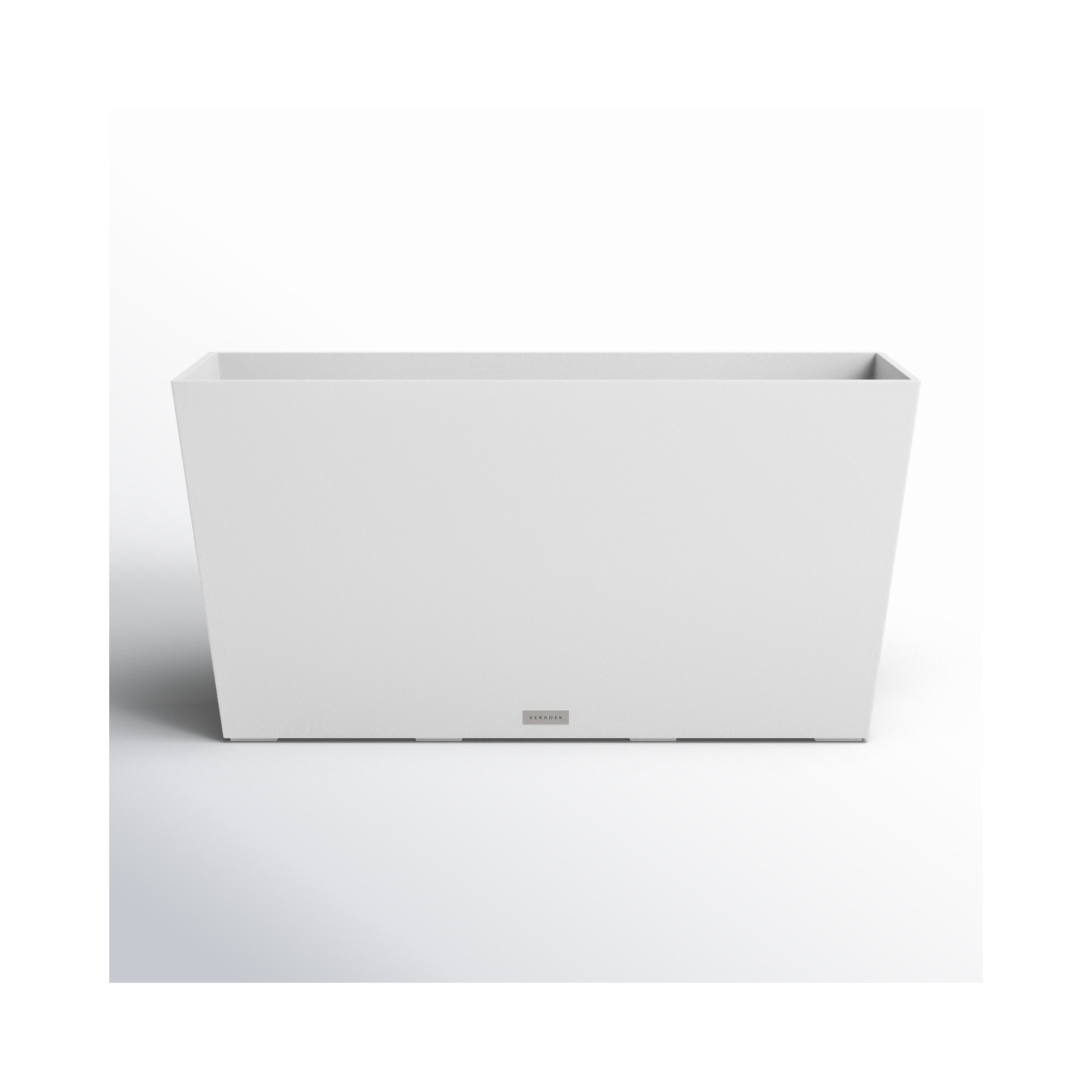 Pure Series Midori Planter, 19.75" H x 39.5" W x 12.5" D, 1, White
