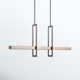 Saedi 3 - Light Kitchen Island Rectangle LED Pendant
