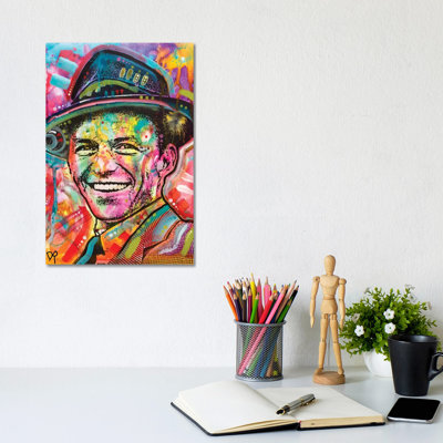 Frank Sinatra I by Dean Russo - Print on Canvas