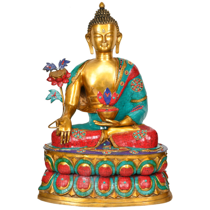 Bouddha de grande taille - divinité bouddhiste tibétaine