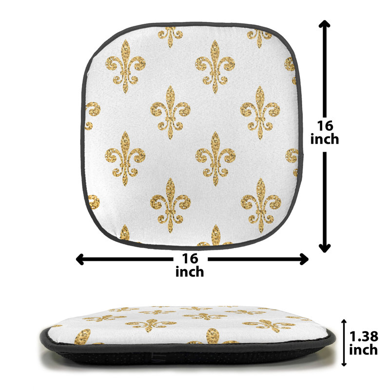Outdoor 1.38'' Dining Chair Seat Cushion