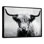 Highland Cow, photographie en Écosse, reproduction d'art sur toile encadrée