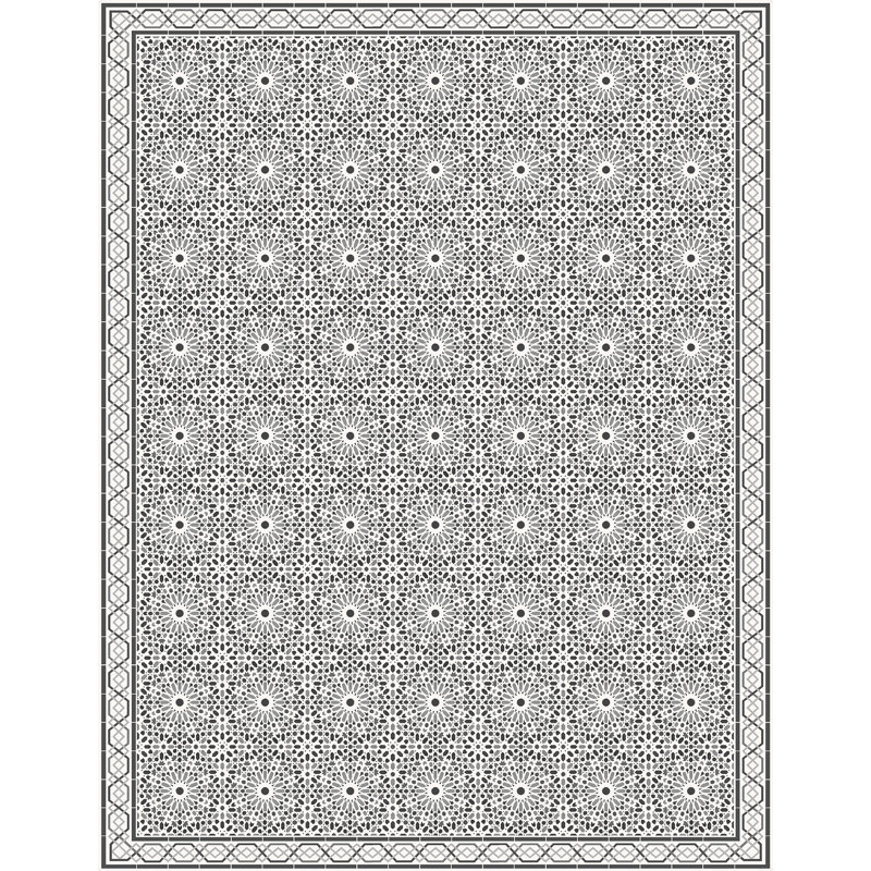 Aban Geometric Area Rug, Rectangle 155 x 200cm