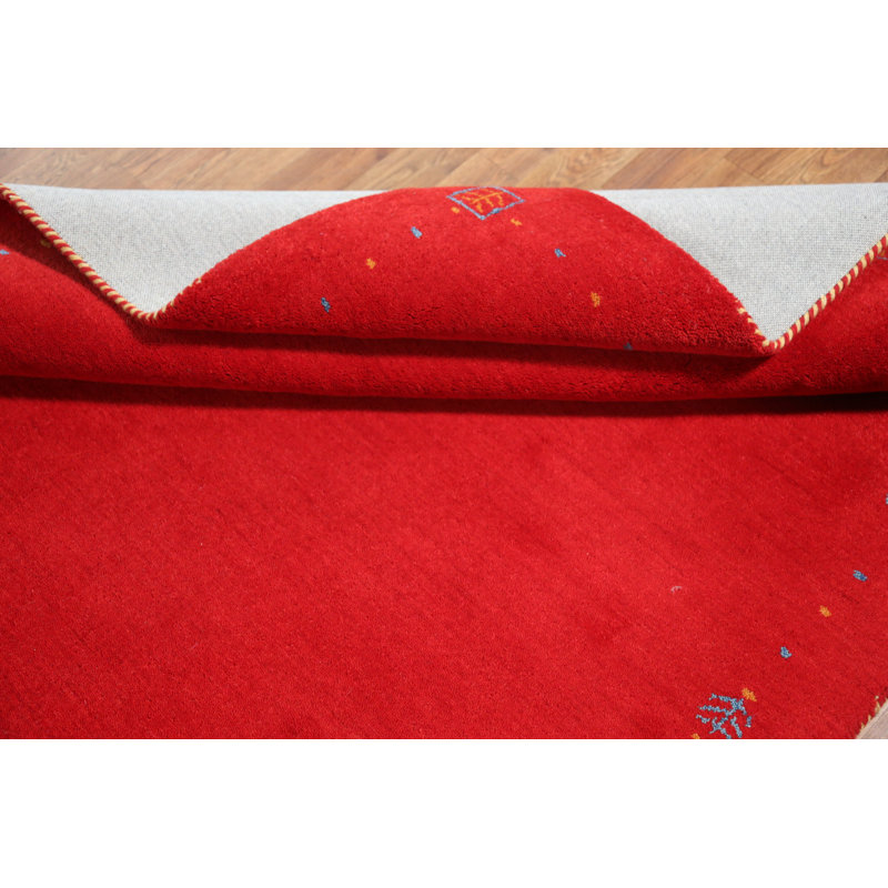 Tapis rouge Gabbeh