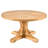 Solid Wood Round Coffee Table, Rustic Style With Classic Design, Perfect For Various Home Decor