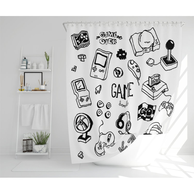 Cockrell Hill Polyester Shower Curtain Set