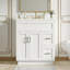 30" Bathroom Vanity With 2 Doors, 2 Drawers, Adjustable Shelf, Hidden Damping Slides For Drawers & Damping Hinges For Doors 